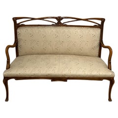 Art Deco Style Small Sofa