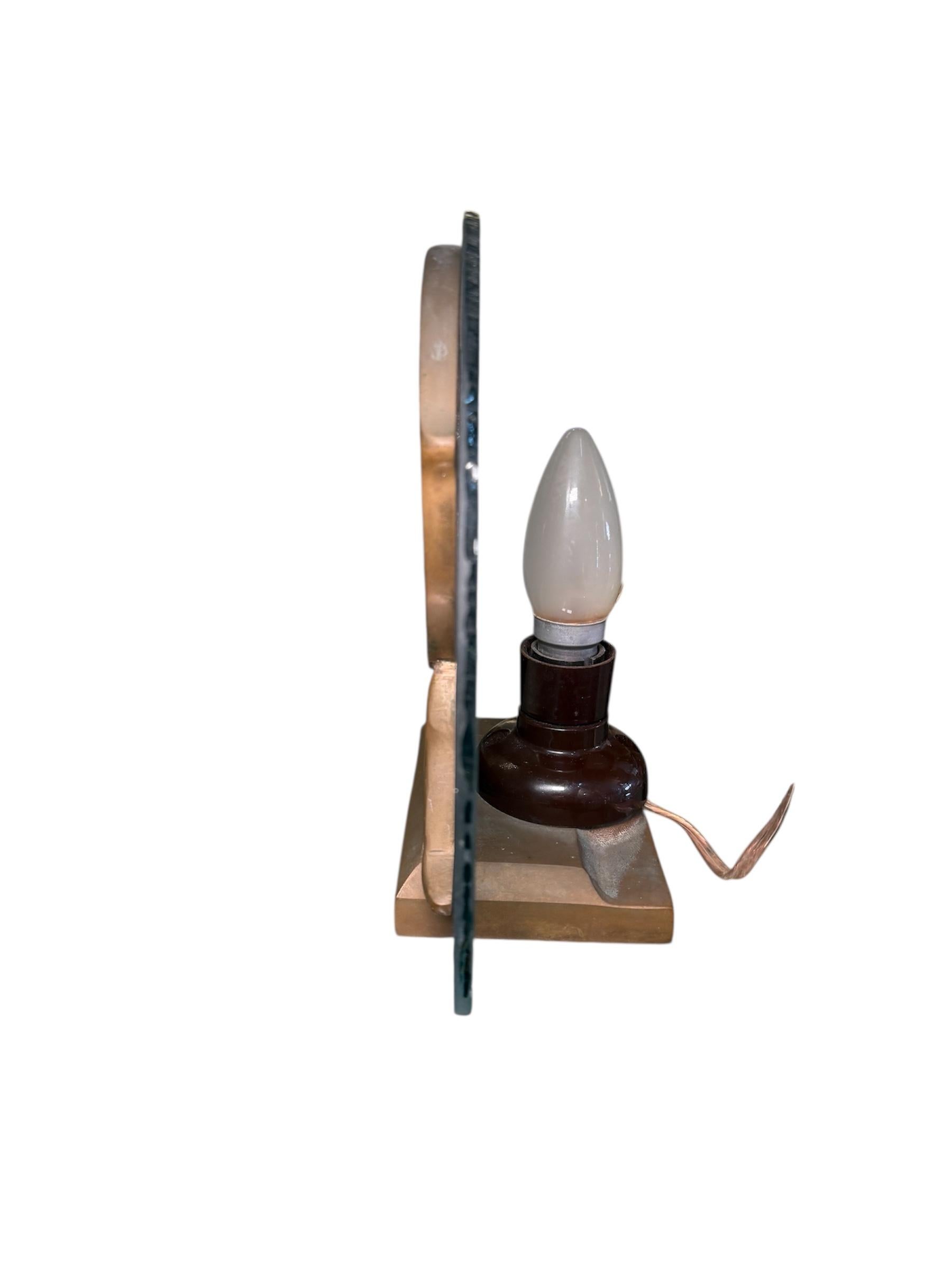 Art Deco Style Small Table Lamp For Sale 1