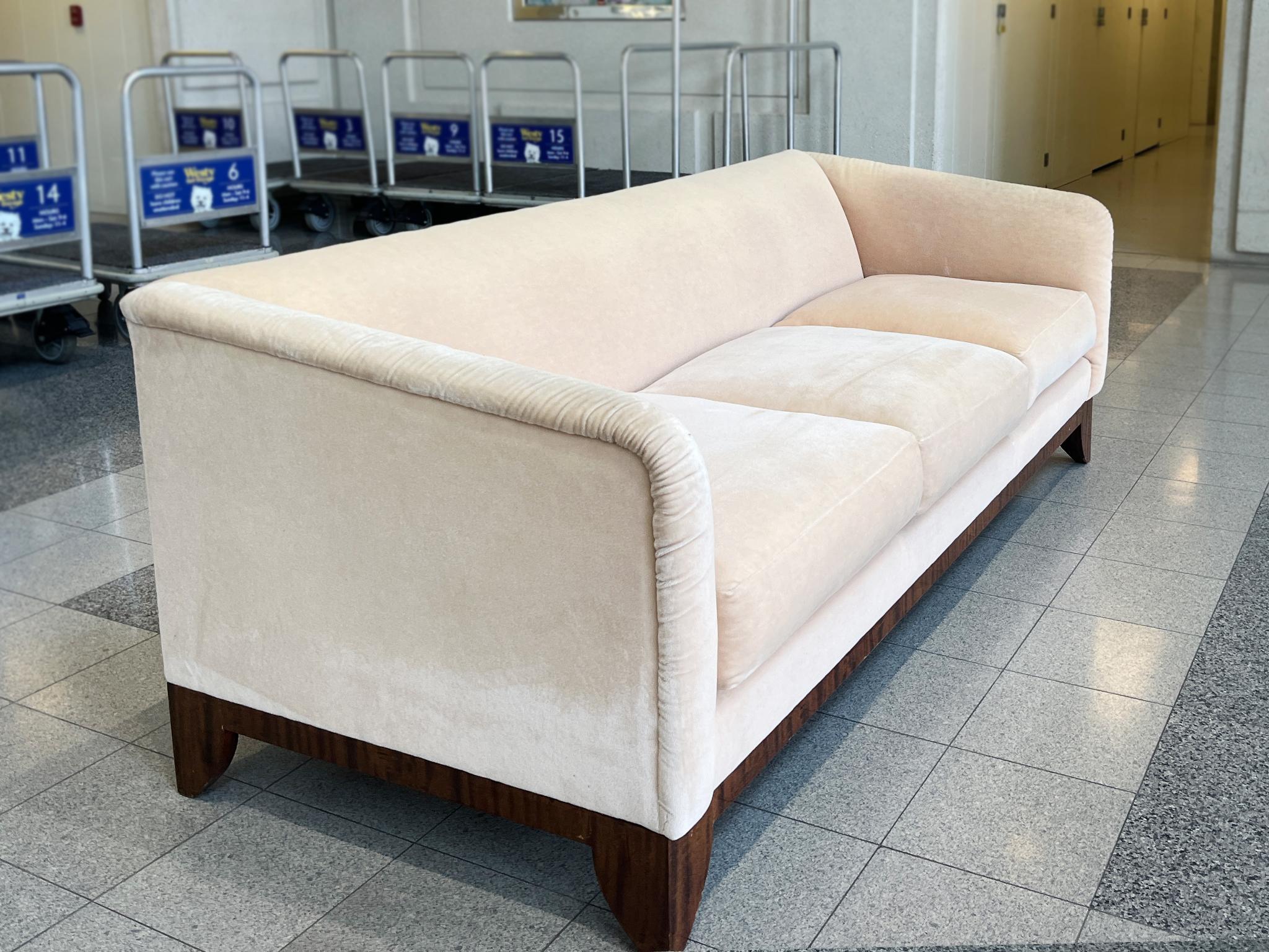 American Art Deco Style Sofa by J. Robert Scott For Sale