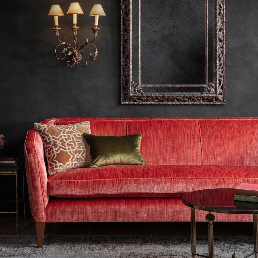Sofa im Art-Déco-Stil (Handgefertigt) im Angebot