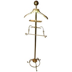 Portavalori in ottone massiccio in stile Art Déco anni '60