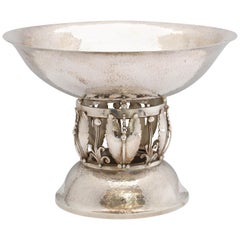 Art Deco Jensen-Style Sterling Silver Centerpiece Bowl by Gorham