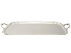 Art Deco Style Sterling Silver Drinks Tray