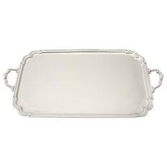 Art Deco Style Sterling Silver Drinks Tray