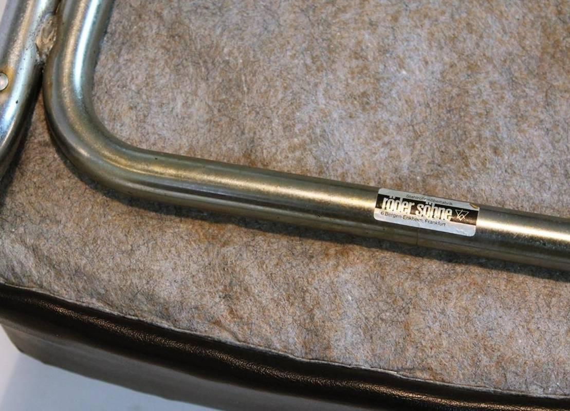 Art Deco Stil Streamline Sessel von Röder Söhne Deutschland 1950s 3
