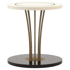 Art Deco Style Sublime Side Table made with brass, Handmade by Stylish Club