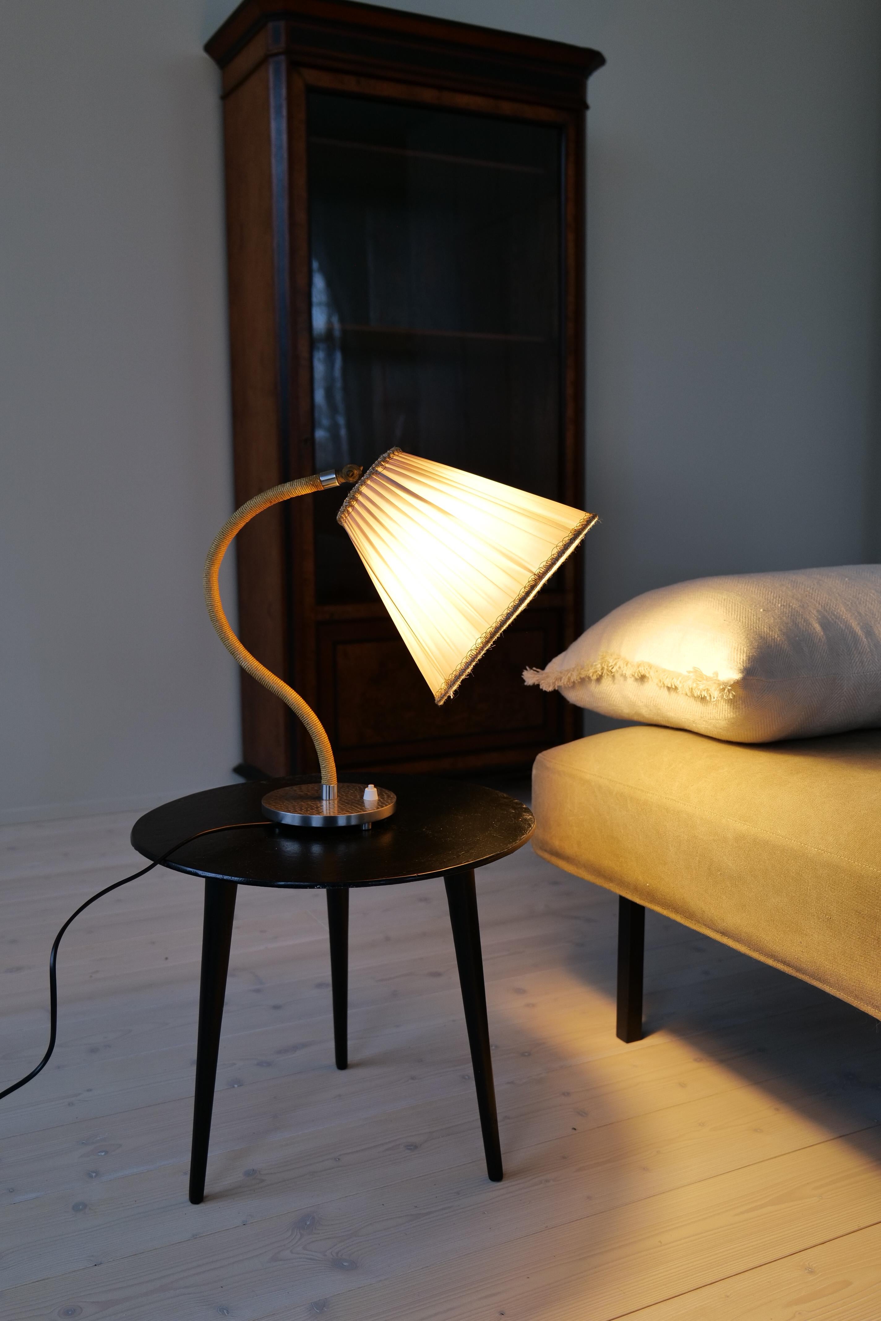 Art Deco Style Swedish Sculptural Table Lamp 1970s For Sale 7