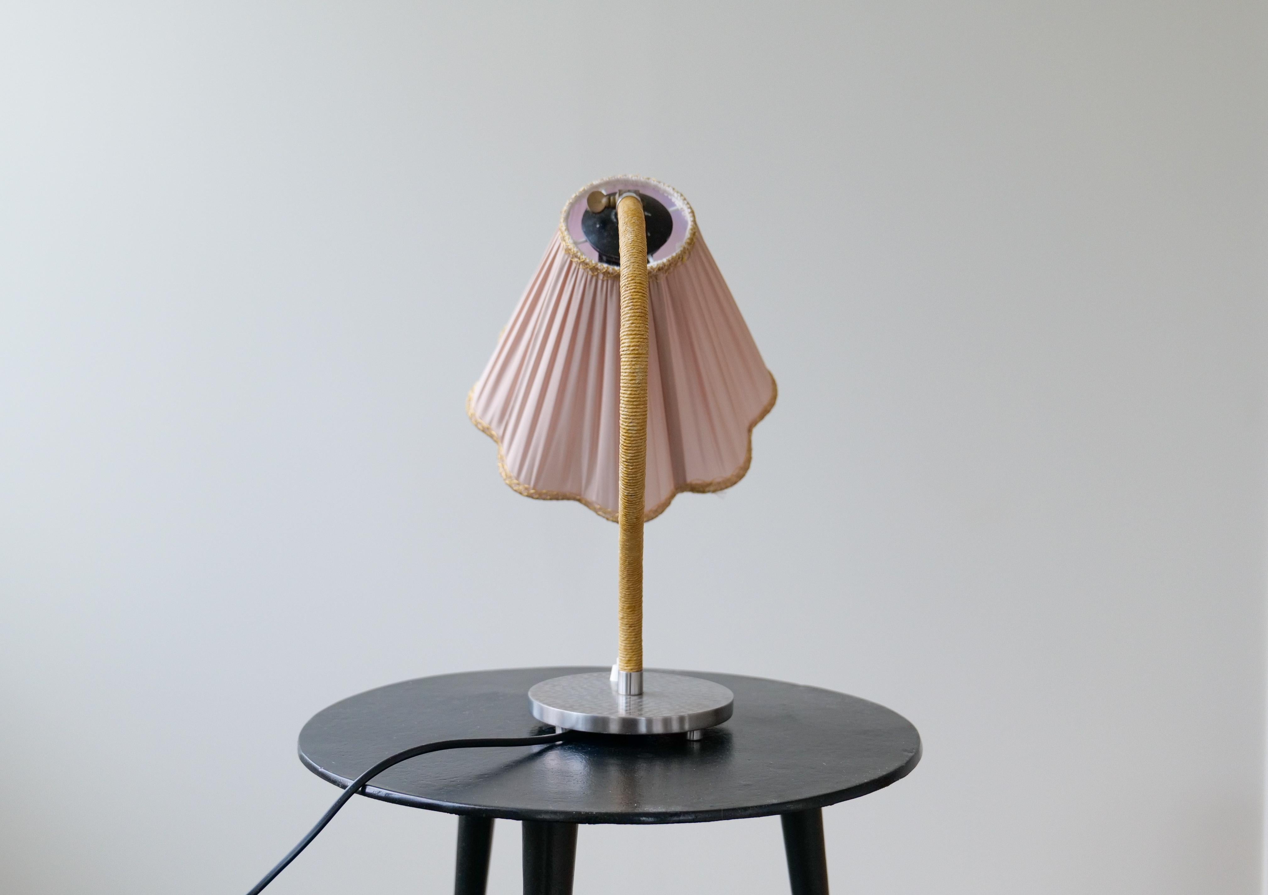 Art Deco Style Swedish Sculptural Table Lamp 1970s For Sale 1
