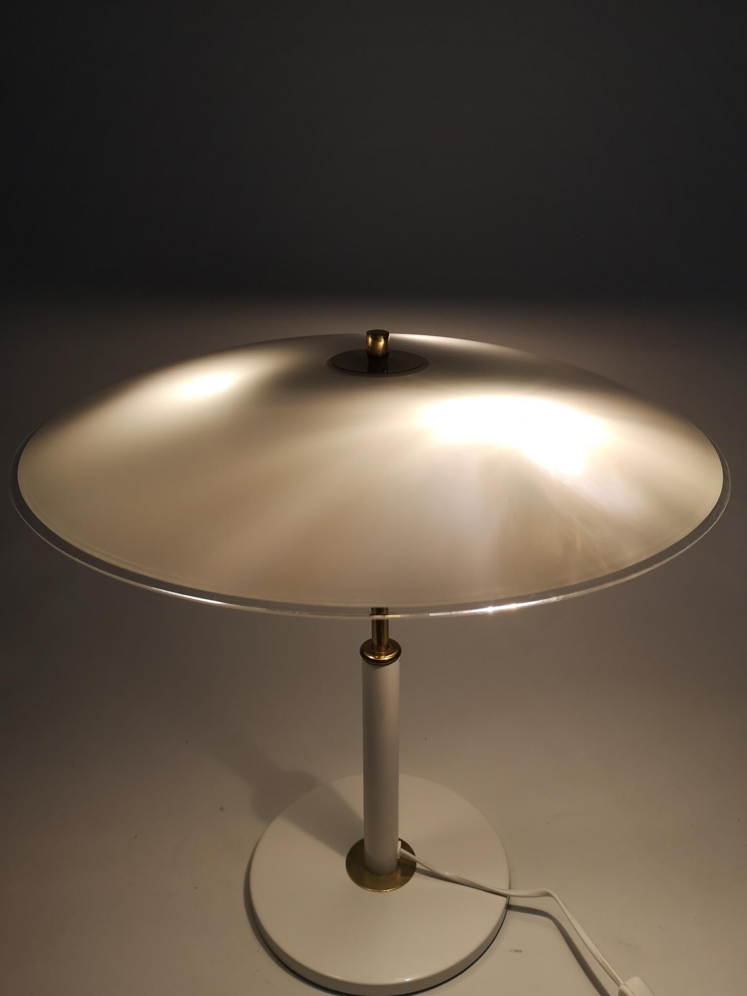 Art Deco Style Table Lamp Ikea Sweden 1980s 4