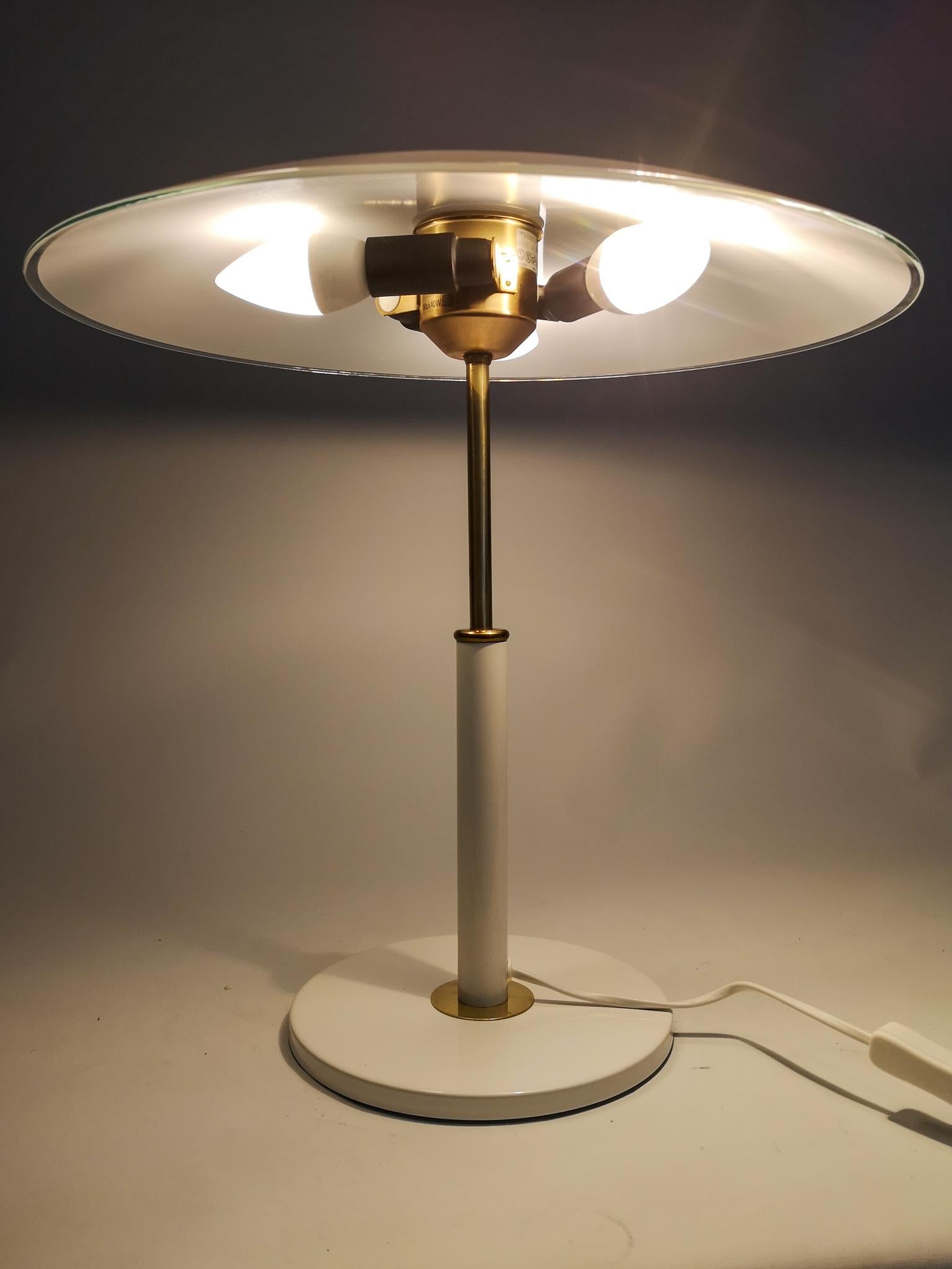 Art Deco Style Table Lamp Ikea Sweden 1980s 5