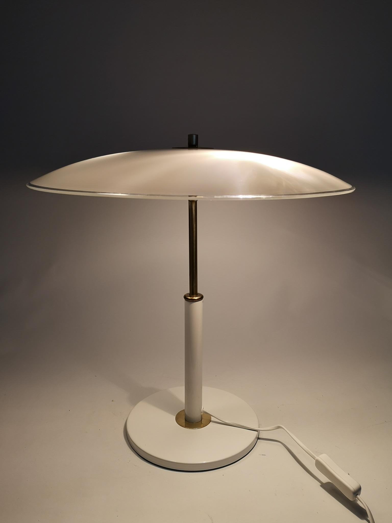 Swedish Art Deco Style Table Lamp Ikea Sweden 1980s