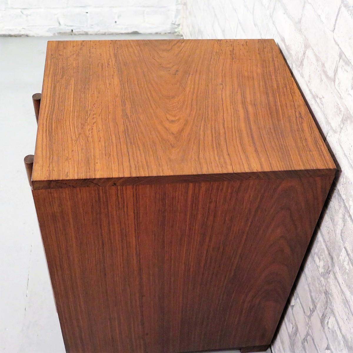 Art Deco Style Teak Wood Cupboard In Good Condition In Cranbrook, Kent