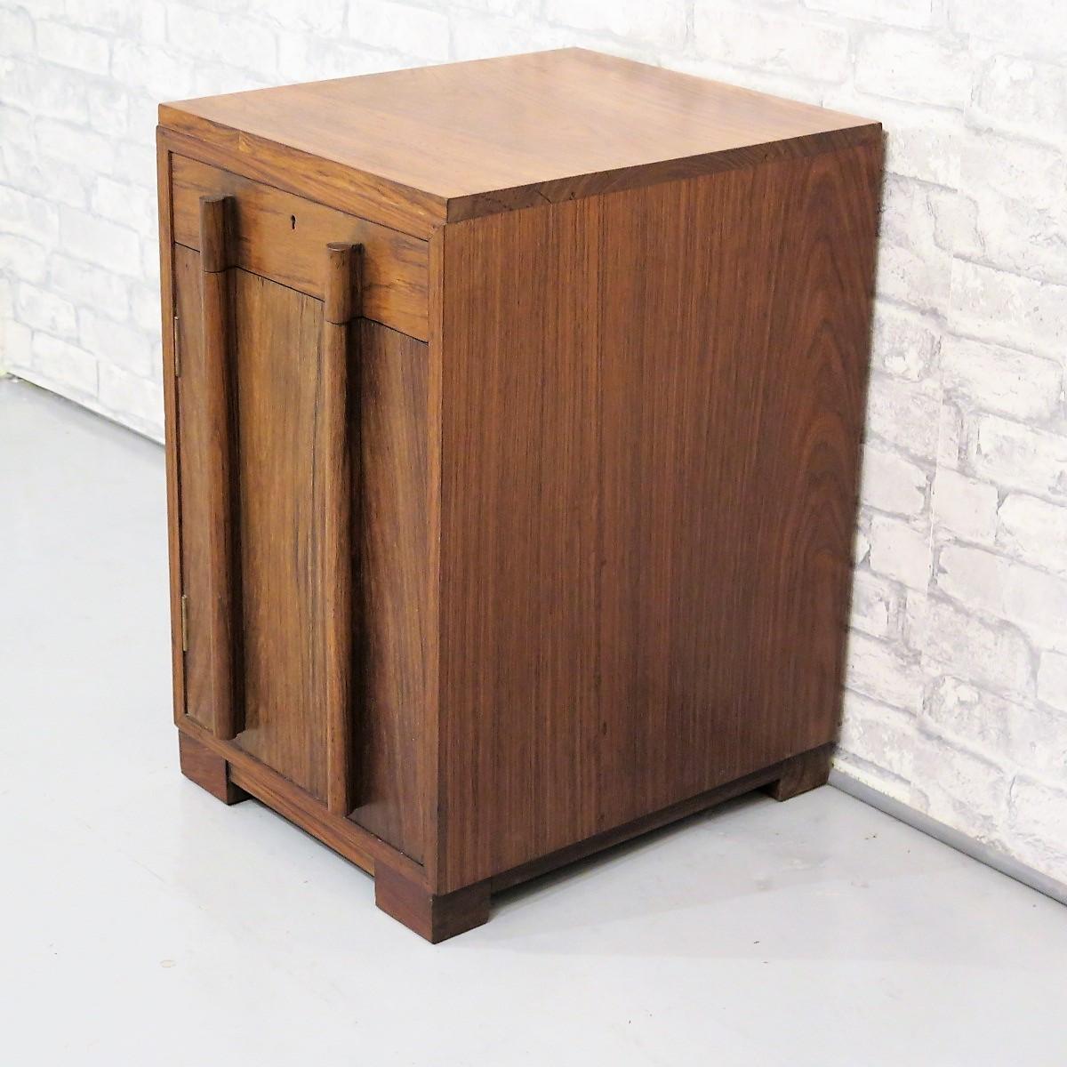 20th Century Art Deco Style Teak Wood Cupboard