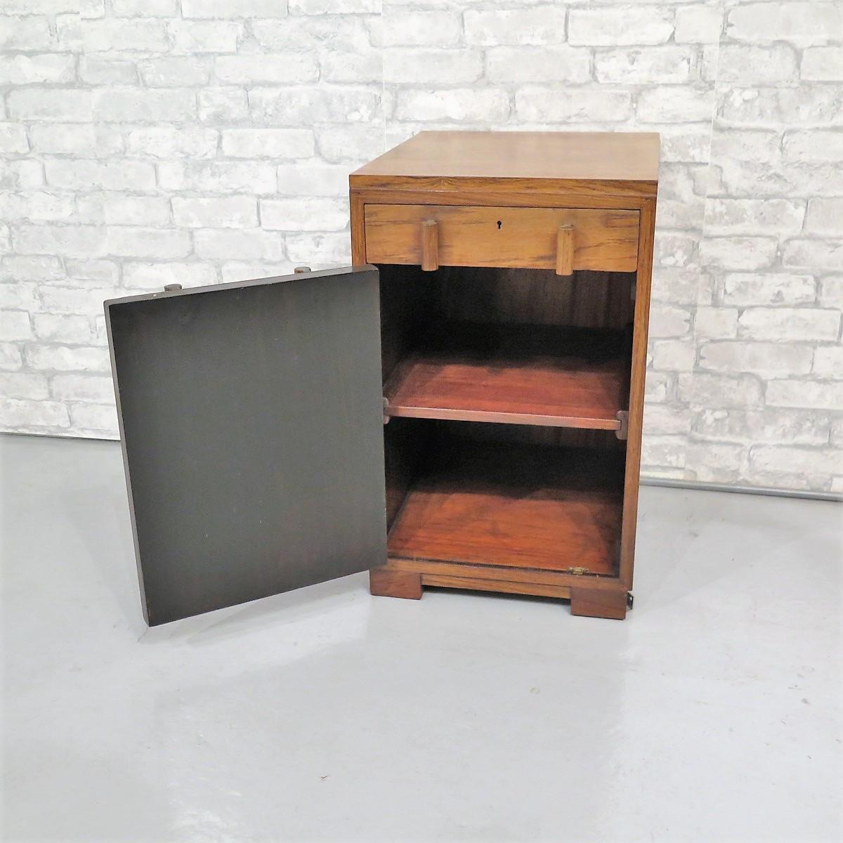 Art Deco Style Teak Wood Cupboard 4