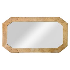 Art Deco Style Tessellated Mactan Stone Console or Wall Mirror