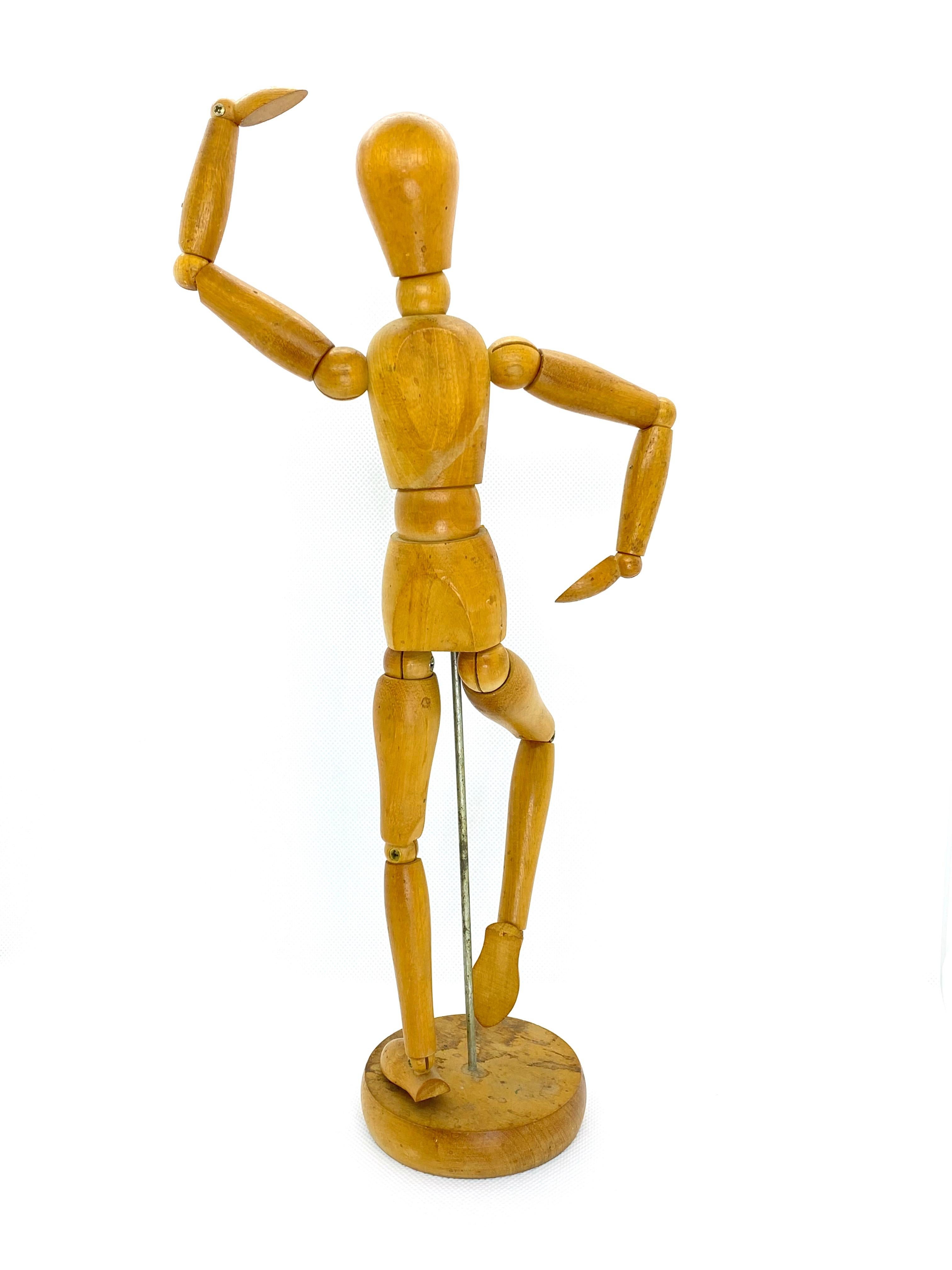 art wooden mannequin