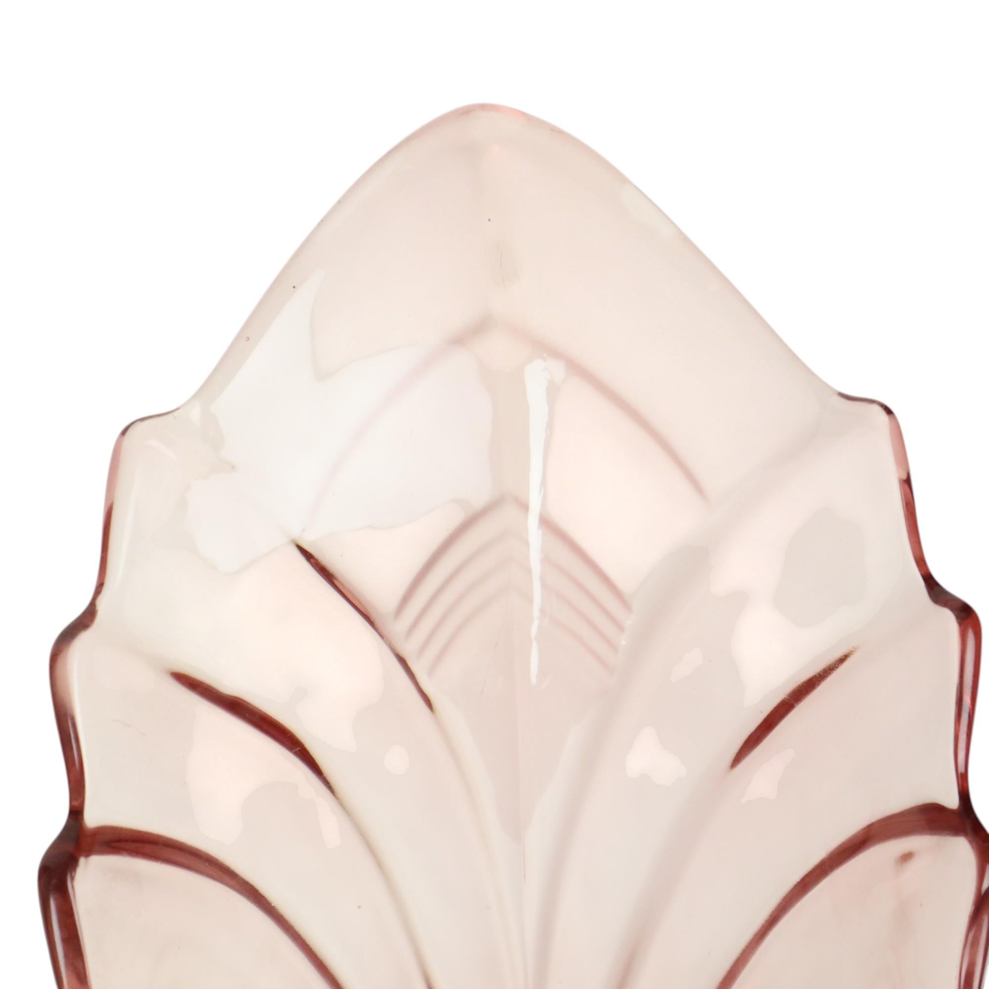 Art Deco Style Vase Model Greta 1950s Walther VEB Sachsenglas For Sale 9