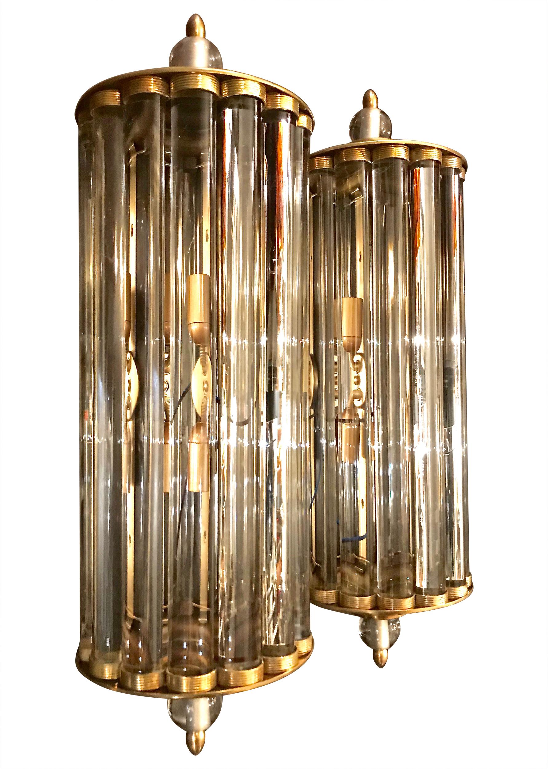 art deco style wall sconces