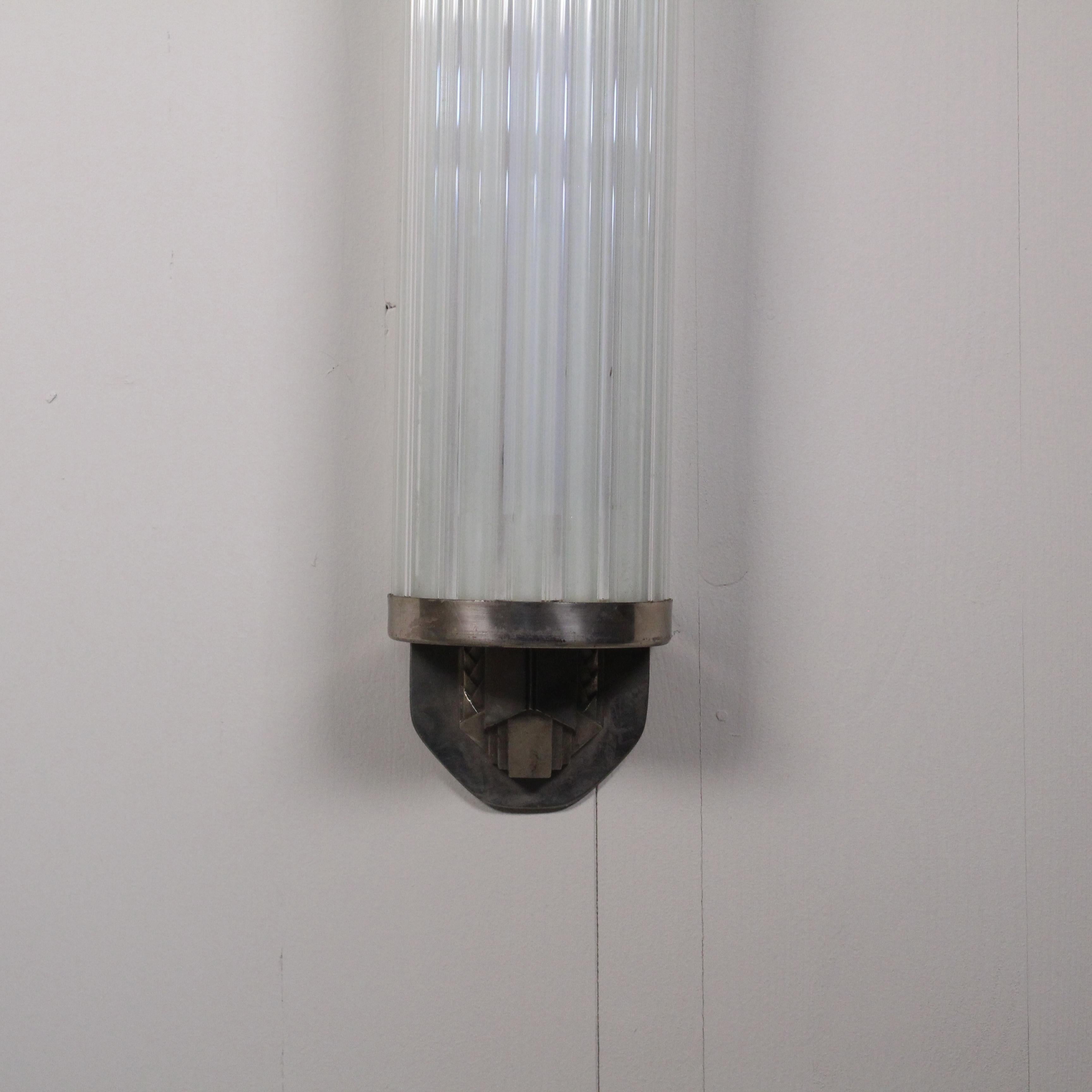 Art Deco style wall sconce, original from the 1930s For Sale 8