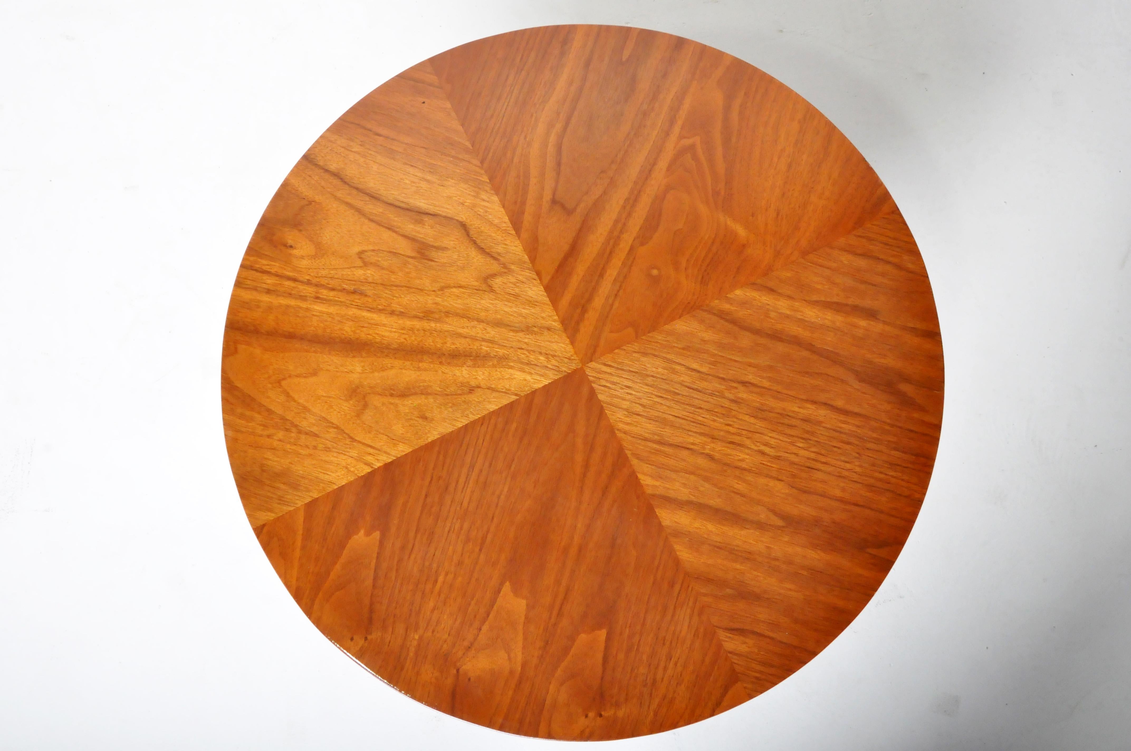 Art Deco Style Walnut Veneer Side Table 13