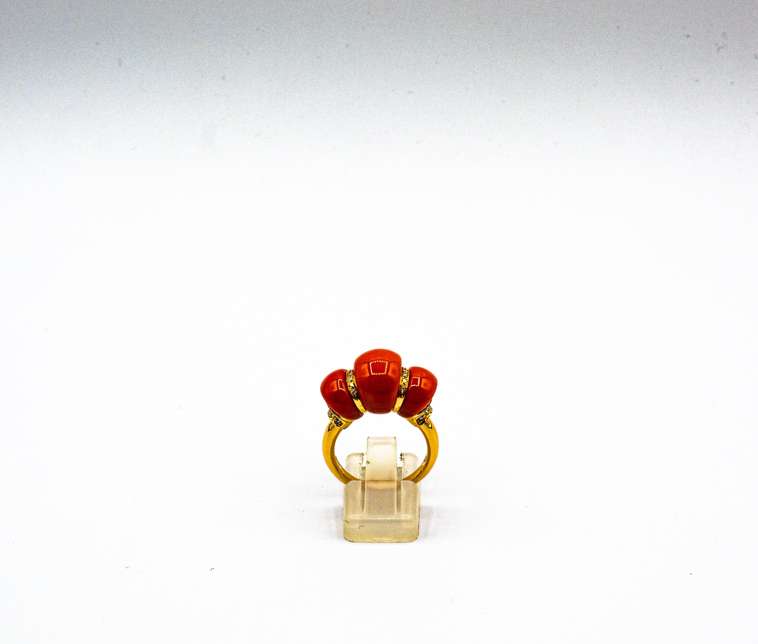 For any problems related to some materials contained in the items that do not allow shipping, please contact the seller with a private message to solve the problem.
We can ship every piece of our 1stdibs catalog worldwide.

This Ring is made of 14K