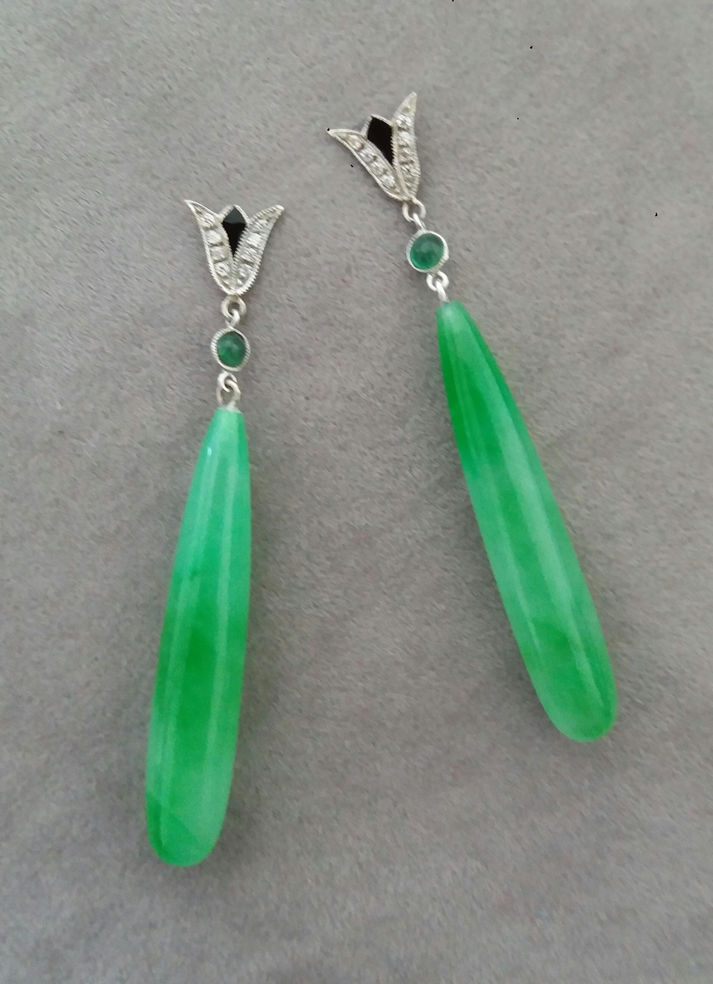 jade earrings dangle