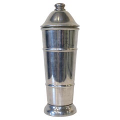 Art Deco Styled Aluminum Cocktail Shaker by Kraftware