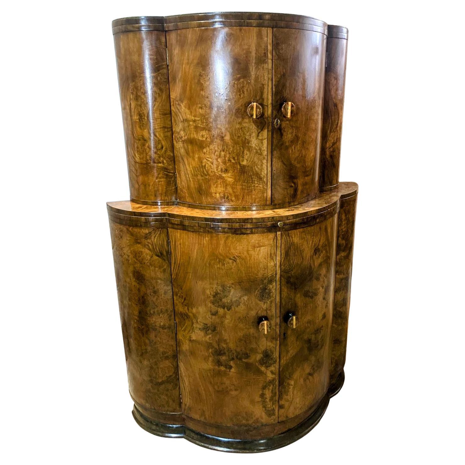 Art Deco Stylish Cocktail Cabinet, Dry Bar , C1930 For Sale 7