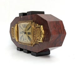 Art Deco Stylish French Marble Clock, c1930