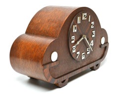 Stilvolle Art-Déco-Kaminuhr von Gustav Becker, Deutschland, um 1930