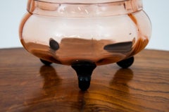 Art Deco Sugar Bowl, Huta Hortensja, 1930s