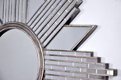 Art Deco Sun Mirror, 1970, France