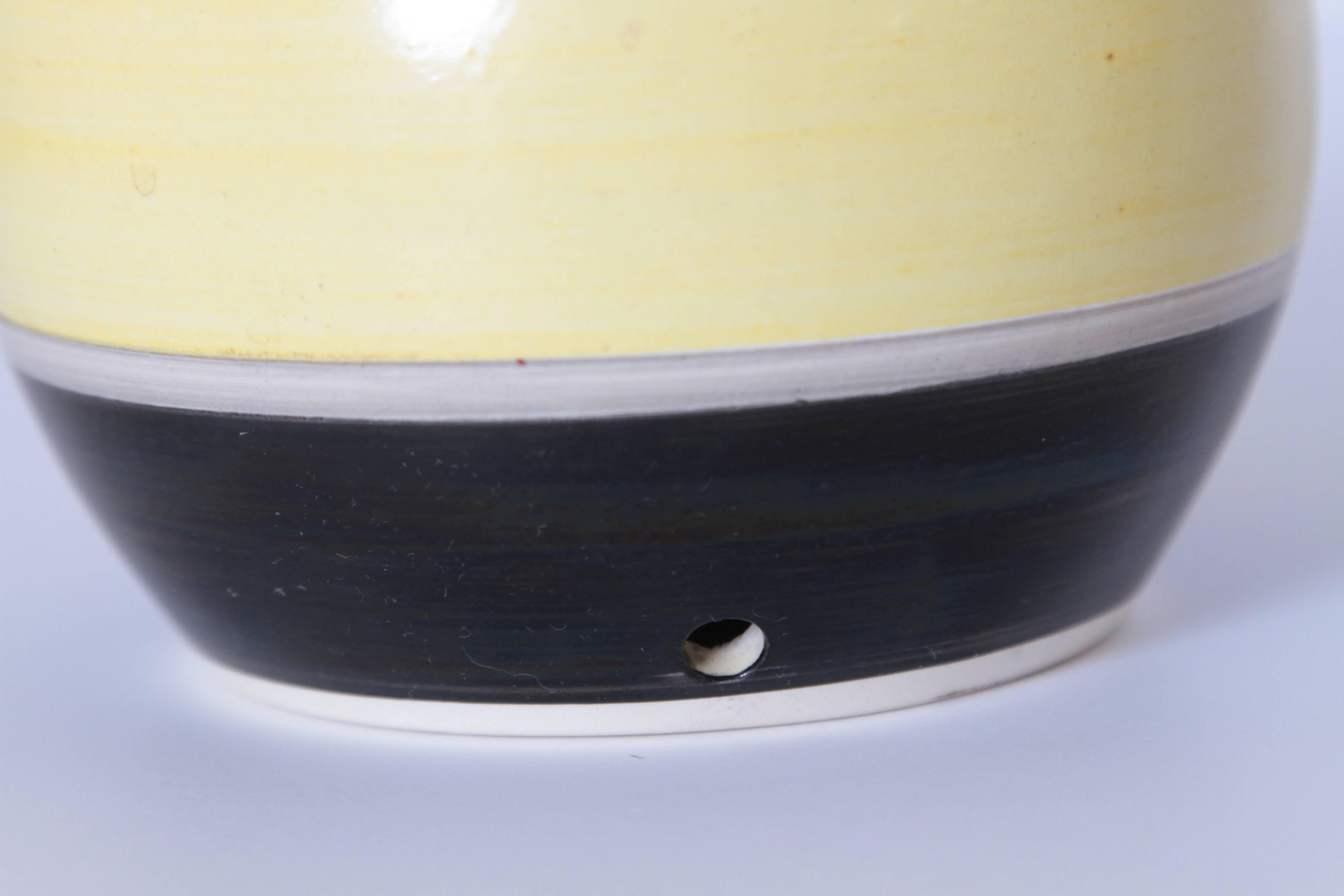Lampe et duo gobelet Art Déco Susie Cooper Gray's Pottery Modernist en vente 2