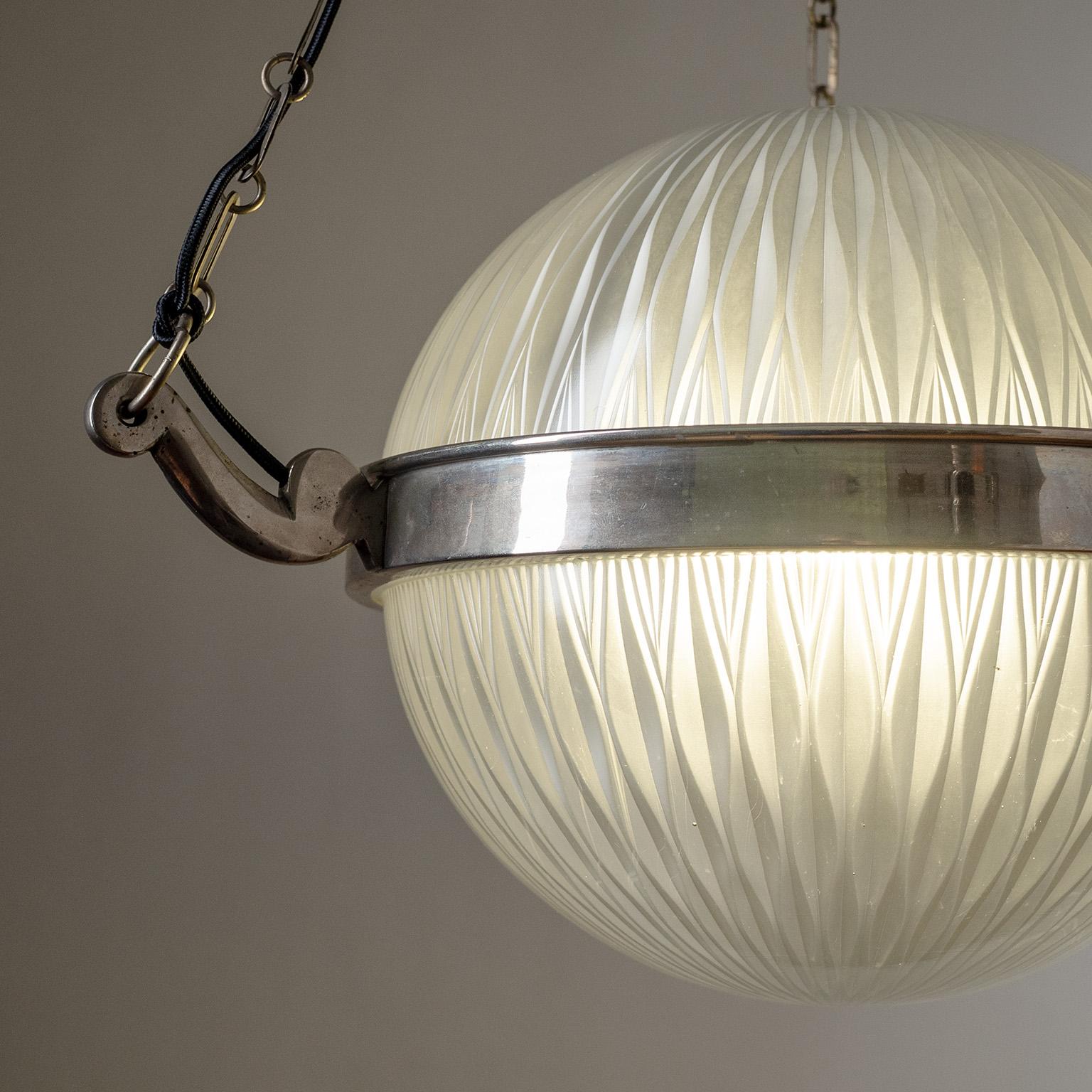 Art Deco Suspension Light, 1920s In Good Condition For Sale In Vienna, AT