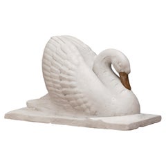 Art Deco Swan Sculpture
