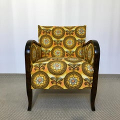 Art Deco Swedish Birch Lounge Chair