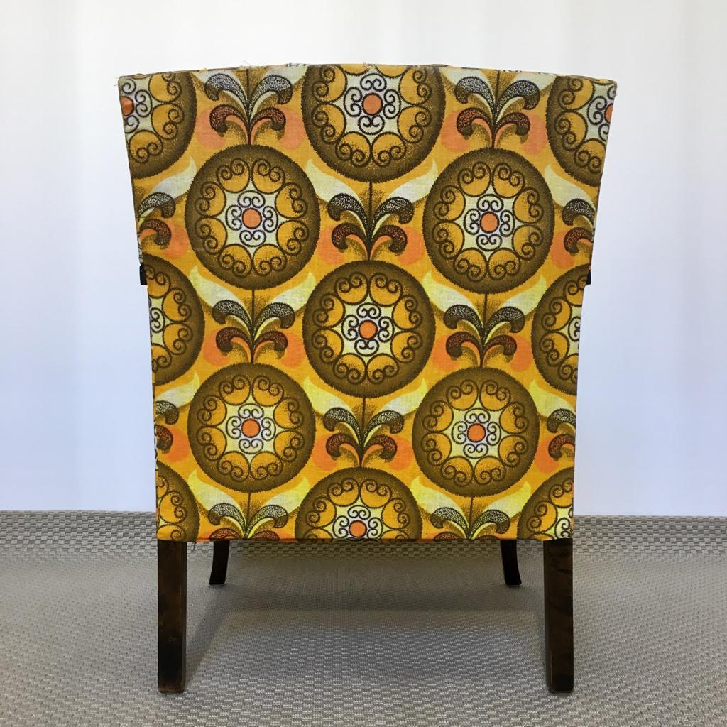 Mid-20th Century Art Deco Swedish Birch Lounge Chair For Sale