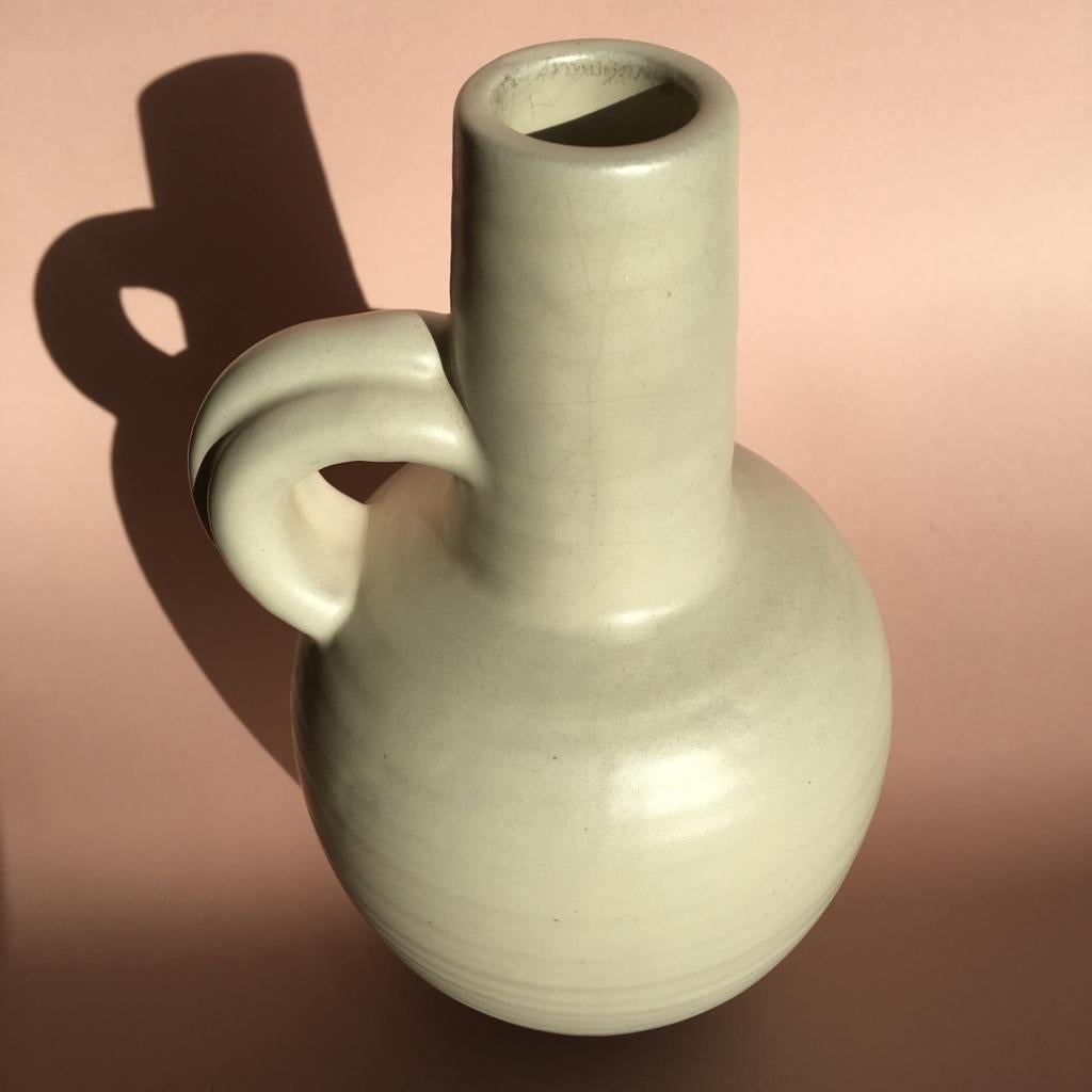 Art Deco Swedish Ceramic Swedish Vase by Anna-Lisa Thomson for Ekeby, 1930s im Angebot 5