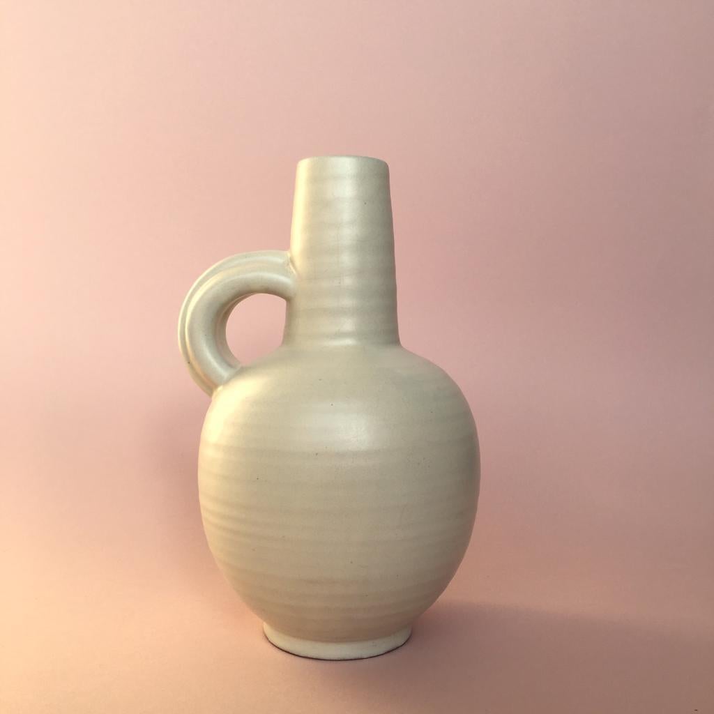 Art Deco Swedish Ceramic Swedish Vase by Anna-Lisa Thomson for Ekeby, 1930s (Schwedisch) im Angebot
