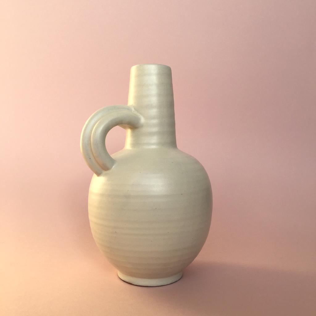 Art Deco Swedish Ceramic Swedish Vase by Anna-Lisa Thomson for Ekeby, 1930s im Zustand „Gut“ im Angebot in Riga, Latvia