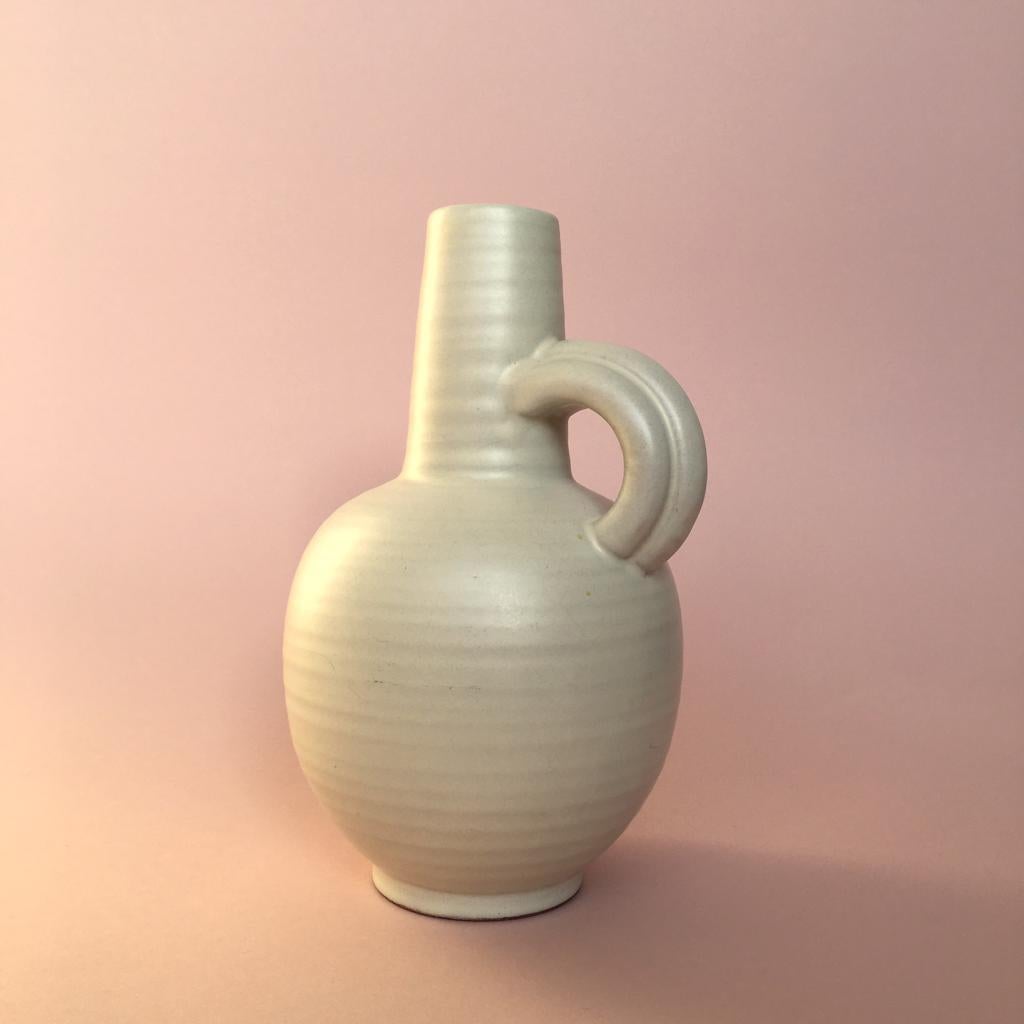 Art Deco Swedish Ceramic Swedish Vase by Anna-Lisa Thomson for Ekeby, 1930s (Keramik) im Angebot