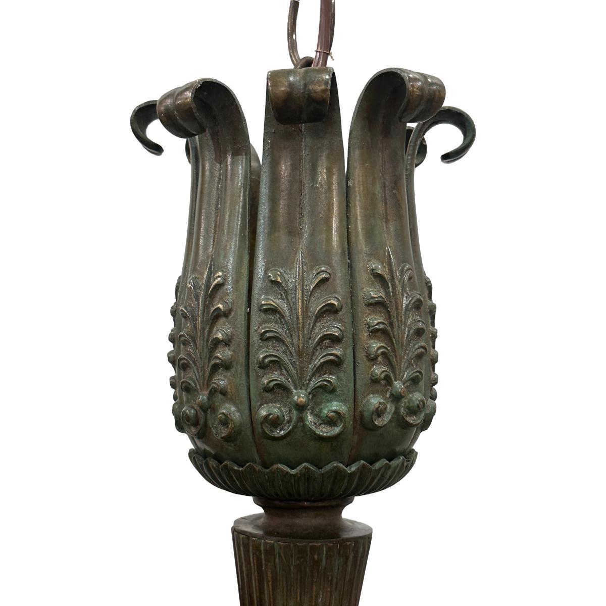 Lampadario svedese Art Deco In condizioni buone in vendita a New York, NY