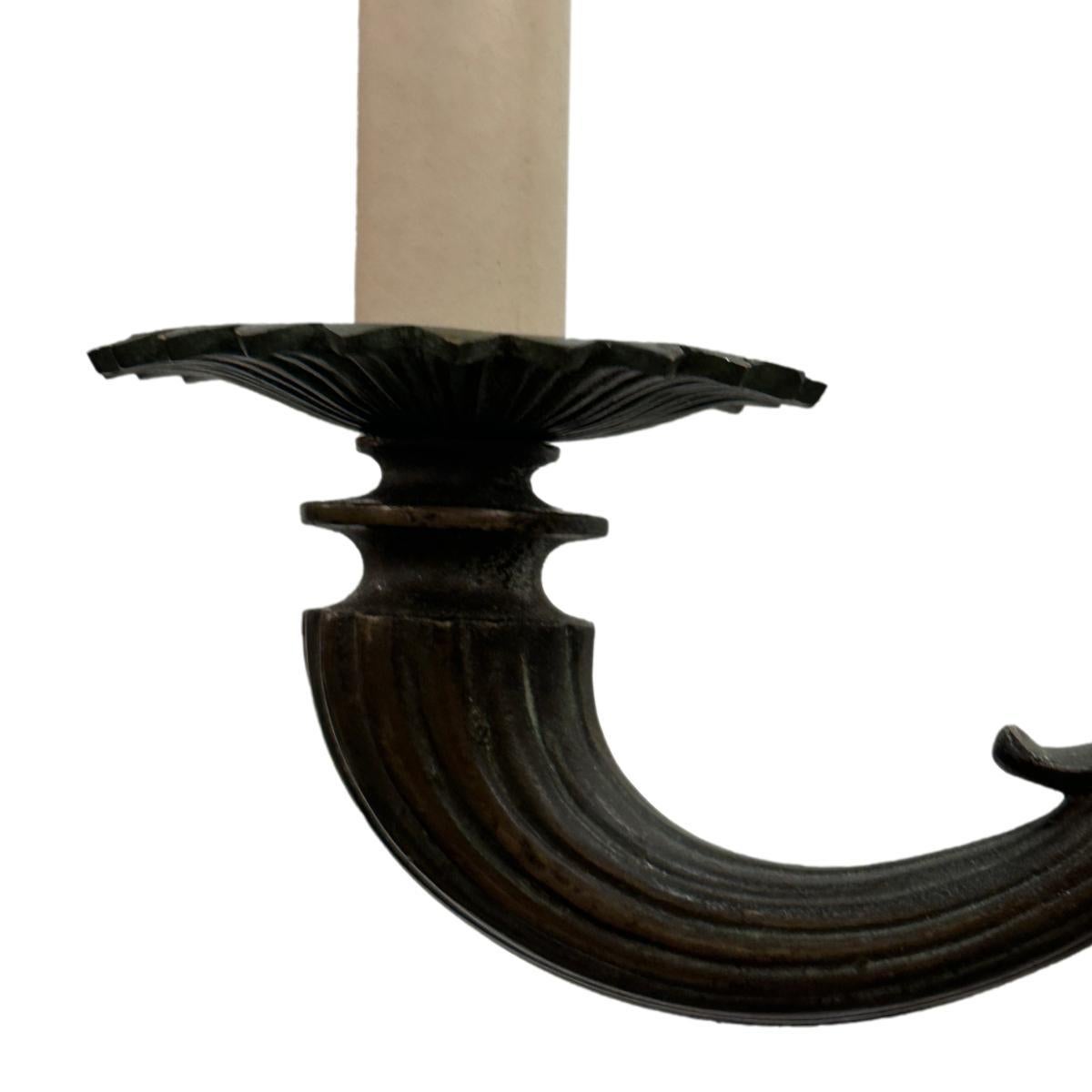 Inizio XX secolo Lampadario svedese Art Deco in vendita