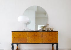 Ensemble de 4 vases en verre Art Déco/Suédois Grace Simon Gate Orrefors Suède des années 1920