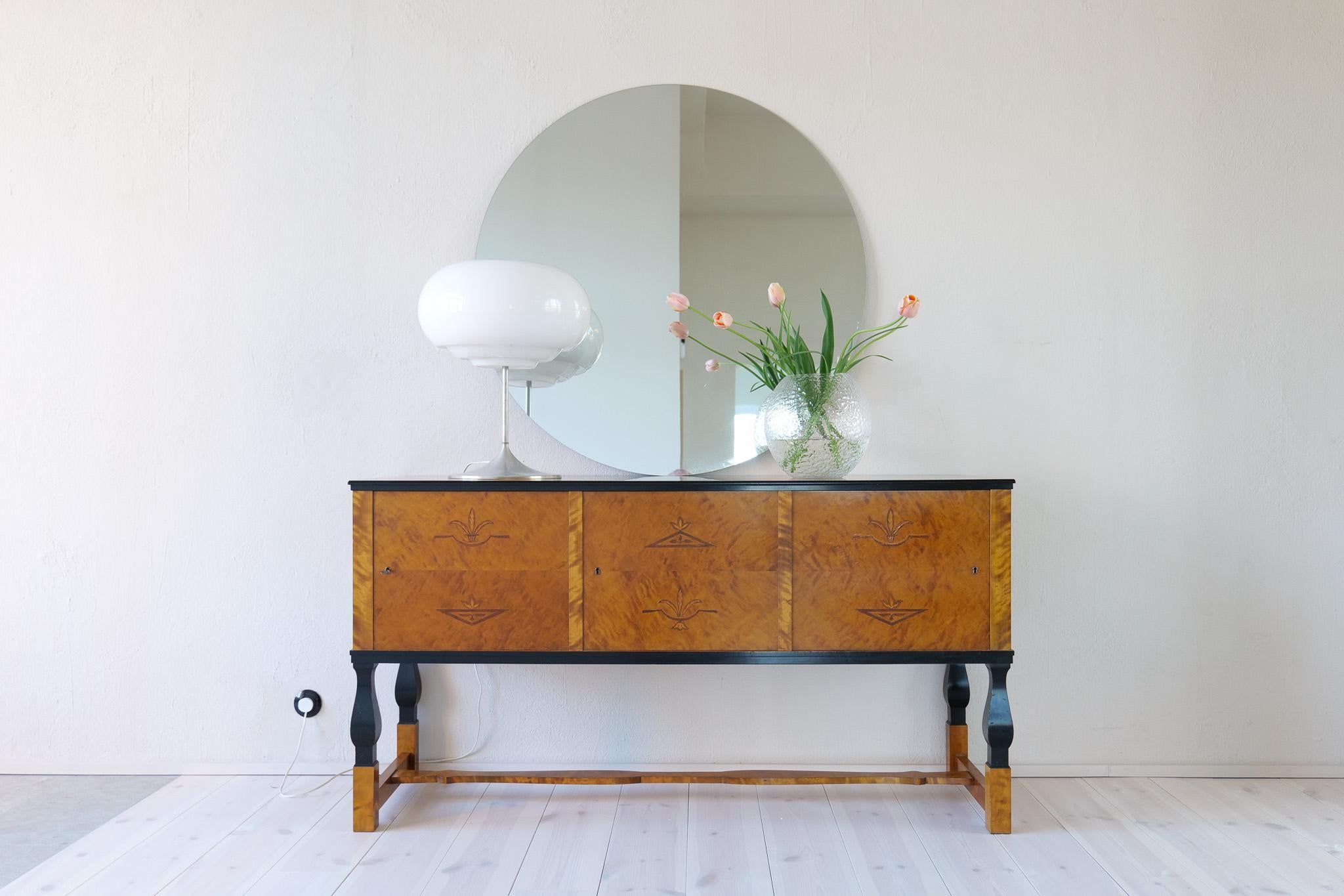 Art Deco / Schwedisches Grace Sideboard Carl Malmsten „Haga, Schweden, 1930er Jahre (Art déco)