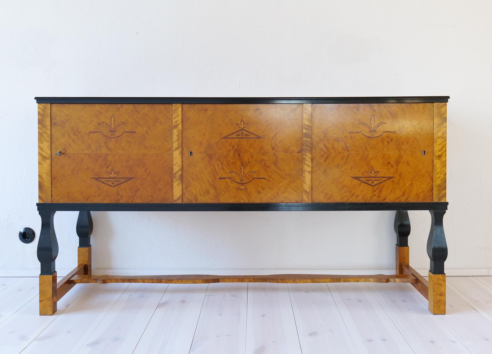 Art Deco / Schwedisches Grace Sideboard Carl Malmsten „Haga, Schweden, 1930er Jahre 1