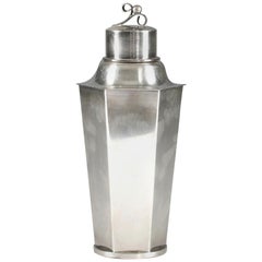 Art Deco Swedish Silver Plated Cocktail Shaker