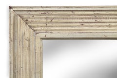 Art Deco Swedish Silvered Wood Framed Mirror