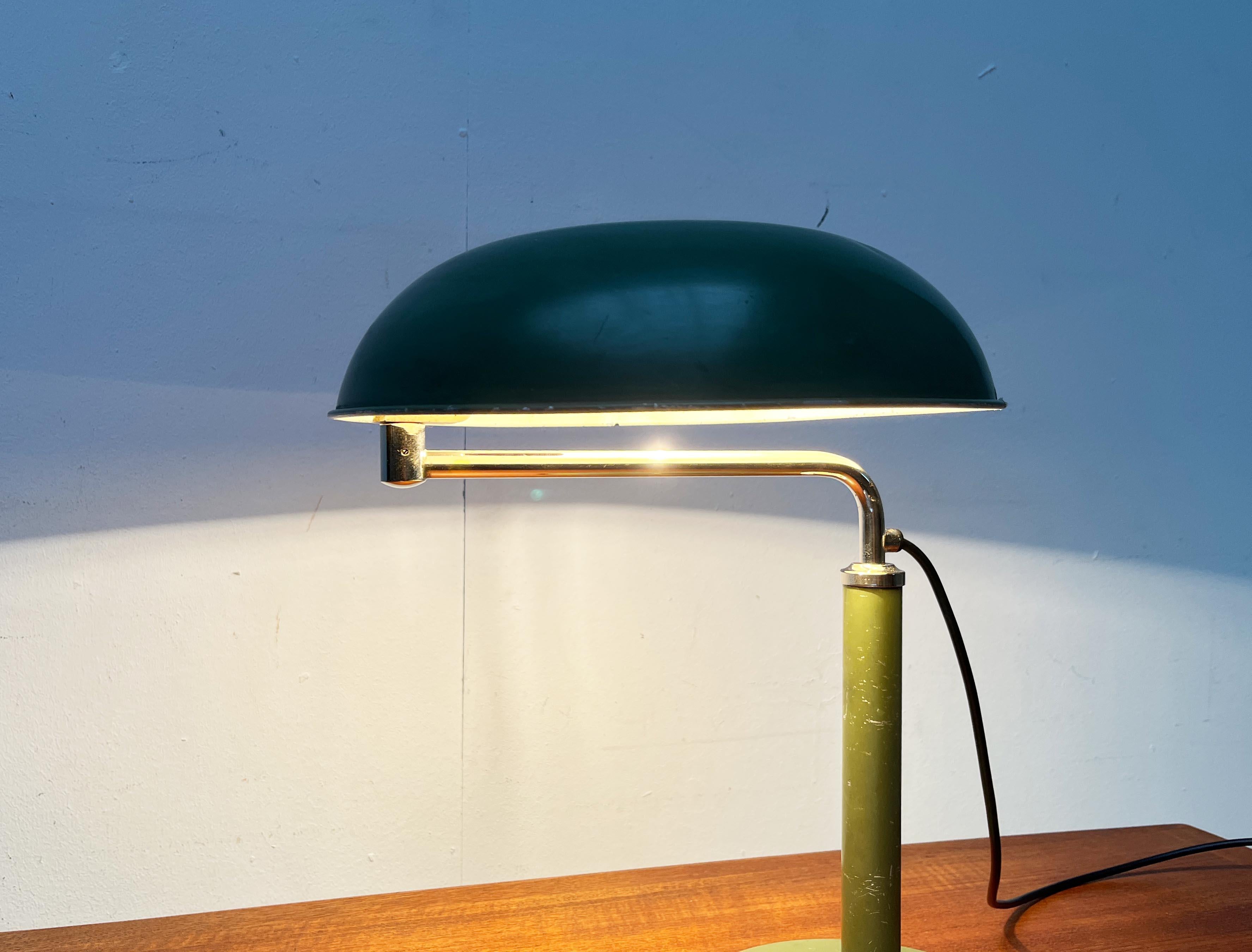 Art Deco Swiss Quick 1500 Swivel Table Lamp by Alfred Müller for Amba, 1930s For Sale 6