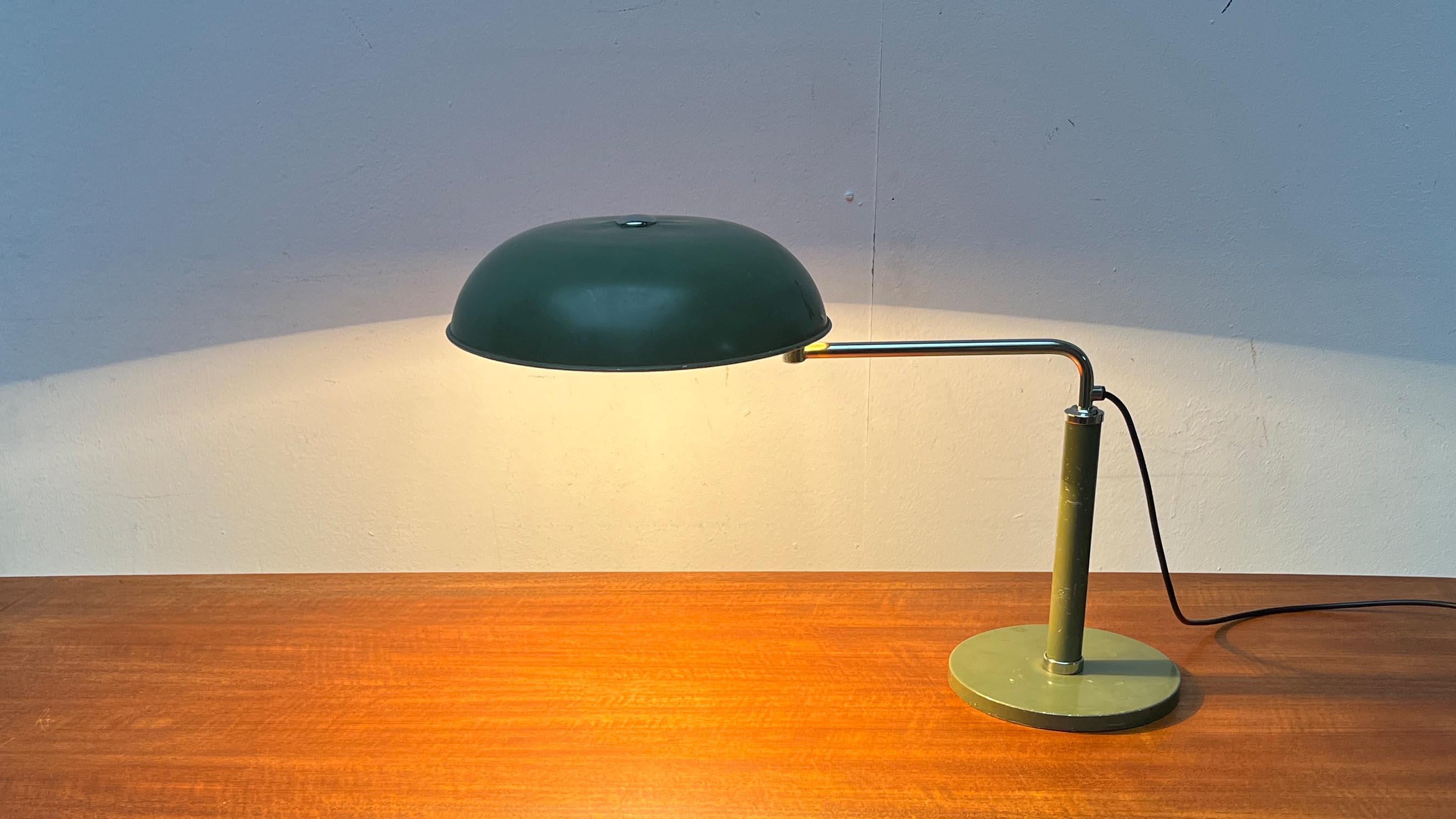 Art Deco Swiss Quick 1500 Swivel Table Lamp by Alfred Müller for Amba, 1930s For Sale 1